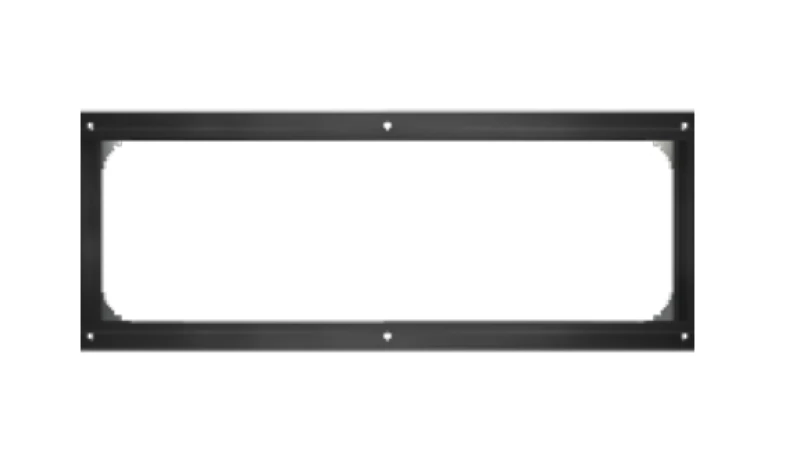 Image of Hikvision DS-DL126033W mounting kit Black Aluminium
