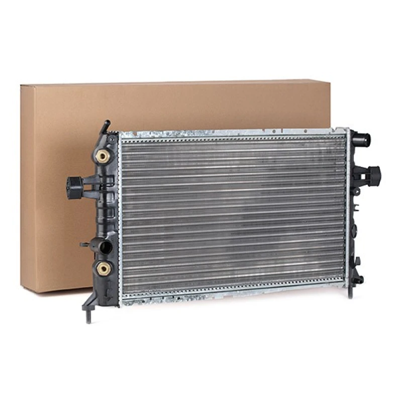 Image of RIDEX 470R0172 Engine radiator Fully Automatic, Plastic Aluminium, Plastic Radiator,engine cooling (470)