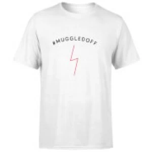 Image of Muggled Off Mens T-Shirt - White - 3XL