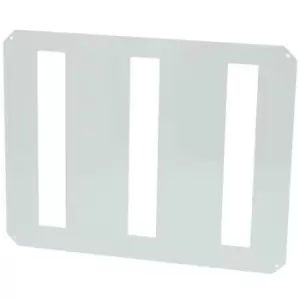 Image of Fibox 8120769 DRS ARCA 504021 DIN rail frame set 3 rows x 16 modules