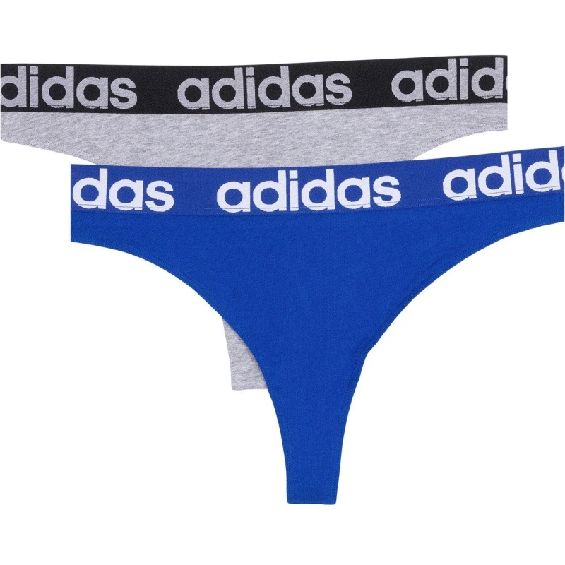 Image of adidas Active Comfort Cotton Thong 2-Pack - Multi Multi 14