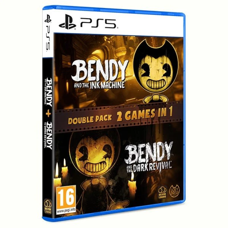 Image of Bendy Double Pack 2 Games in 1 (Bendy and the Ink Machine & Bendy and the Dark Revival) - PS5 PS5
