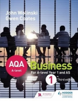 Image of Aqa a Level Business 1 by John Wolinski Paperback