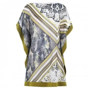 Image of Ted Baker Snake Dress - LT-GREY