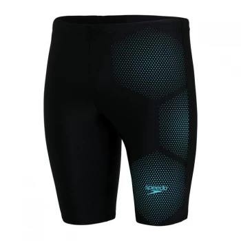 image of Speedo Tech Jammer Mens - Black/Light Adr