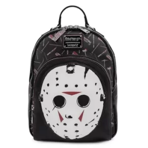 Image of Loungefly Friday The 13th Jason Mask Mini Backpack