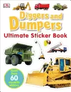 Image of ultimate sticker book diggers and dumpers more than 60 reusable full color