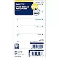 Image of Filofax Diary Refill Personal 2023 Week to view White