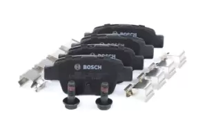 Image of Bosch Brake pad set 0 986 494 030 Brake pads,Brake pad set, disc brake FIAT,TOYOTA,ALFA ROMEO,BRAVO II (198),STILO (192),STILO Multi Wagon (192)