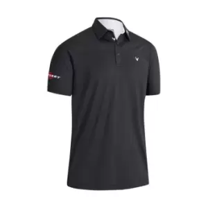 image of Original Penguin Golf Block Polo Shirt Mens - Black