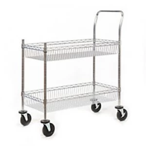 Image of GPC Trolley SWI42Y Chrome Plated Wire 120L 510mm x 1100mm x 510mm