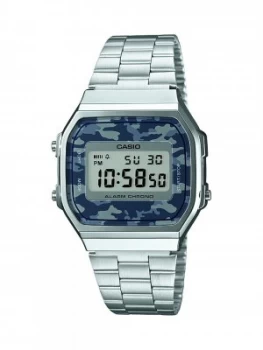 Image of Casio Mens Silver Base Metal Bracelet Strap Watch