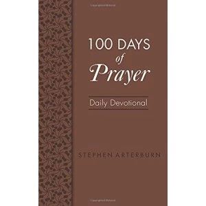Image of 100 Days of Prayer Daily Devotional Leather / fine binding 2018