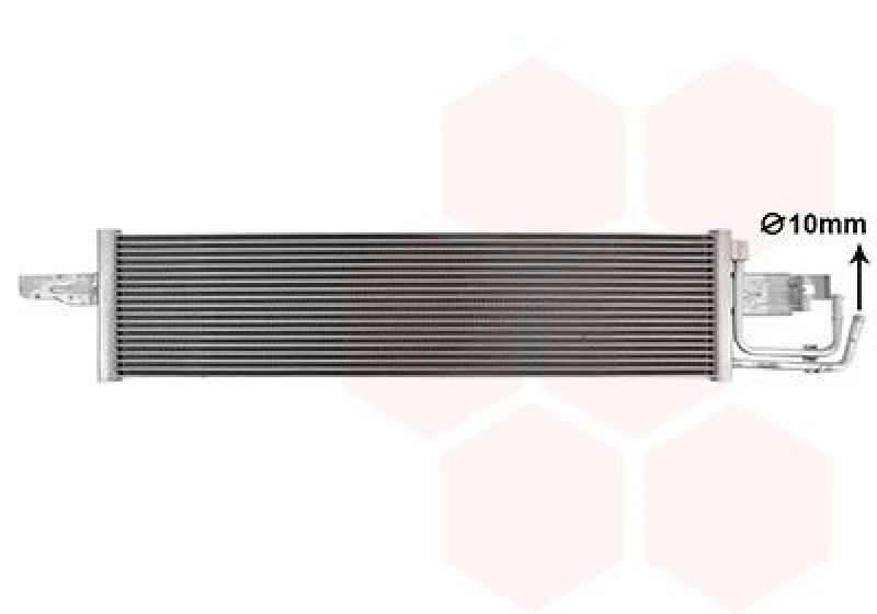 Image of VAN WEZEL Automatic transmission oil cooler VAN WEZEL 37013722