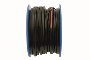 Image of Black/Red Flat Twin Auto Cable 28/0.30 30m Connect 30052