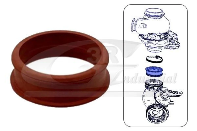Image of 3RG Turbo gasket 3RG 76514