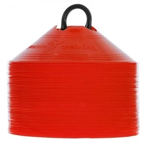 image of Precision Saucer Cones (Set of 50) - Red