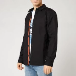 Image of Barbour Storm Force Mens Baltic Overshirt - Black - L