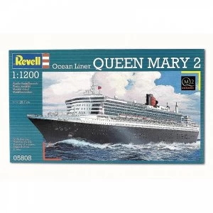 image of Queen Mary 2 1:1200 Revell Model Kit