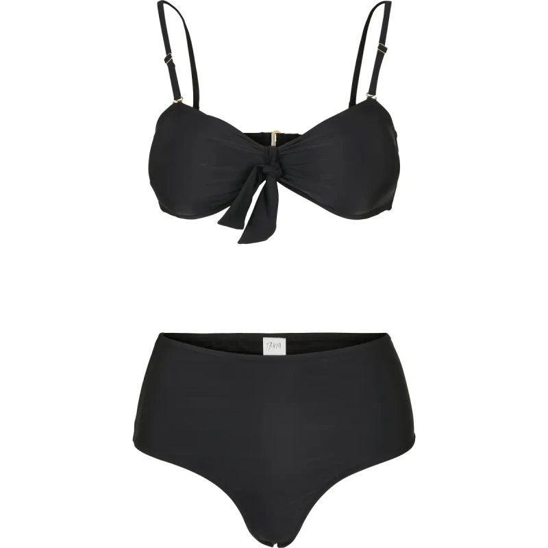 Image of Urban Classics Womens bikini Urban Classics high waist Noir Female XS