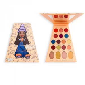 image of Makeup Revolution x Bratz Doll Eyeshadow Palette Sasha