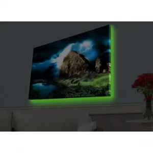 Image of 4570HDACT-026 Multicolor Decorative LED Lighted Canvas Painting