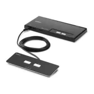 Image of Belkin F1DN102MOD-BA-4 KVM switch Black