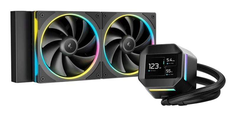 Image of DeepCool LM240 Processor Liquid cooling kit 12cm Black