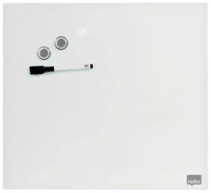 Image of Nobo Diamond Drywipe Board Magnetic 300x300mm White