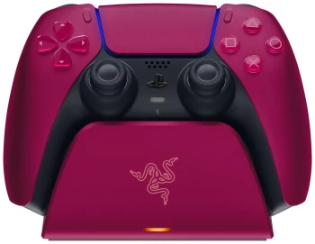 image of Razer Quick Charging Stand For PS5 - Cosmic Red