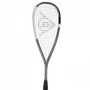 image of Dunlop Blackstorm Power Squash Racket - Grey/Black