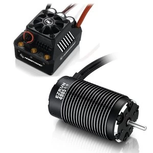 Image of Hobbywing Combo Ezrun Max6 Esc 4985-1650Kv Motor (Black)