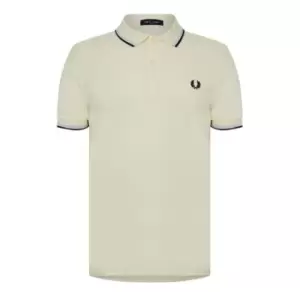 image of Fred Perry Twin Tipped Polo Shirt - Yellow