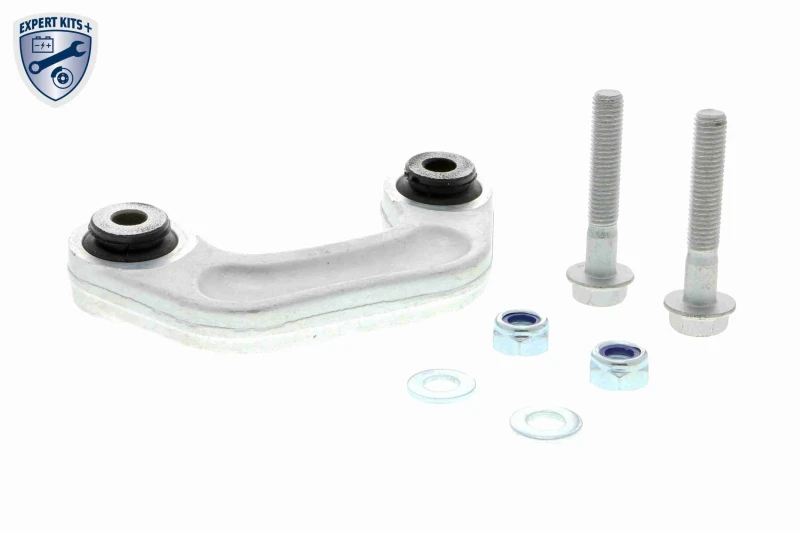 Image of VAICO V10-0646 Anti-roll bar link Original VAICO Quality, Front Axle Aluminium Link Stabiliser (3229)