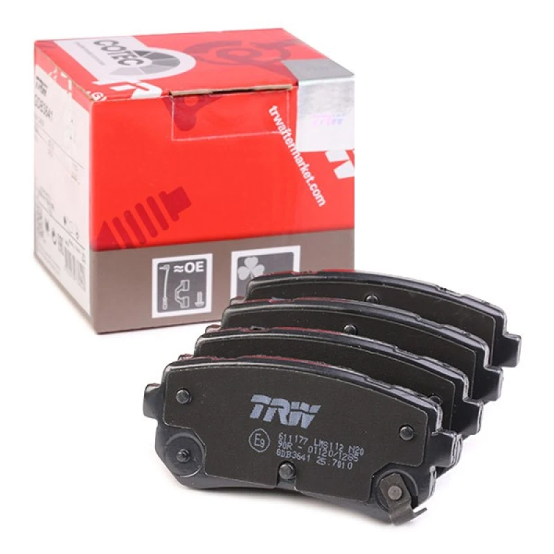 Image of Brake pad set TRW GDB3641