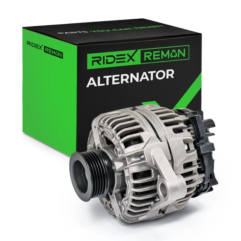 Image of RIDEX REMAN 4G1114R Generator Alternator Charging Current: 105A, Voltage: 12V, with integrated regulator Alternator (4)