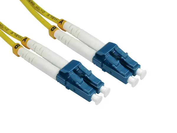 Image of Cables Direct FB2S-LCLC-100Y. Cable length: 10 m Connector 1: 2x LC Connector 2: 2x LC Core diameter: 9 m