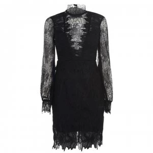 image of Bardot Clarissa Lace Dress - Black