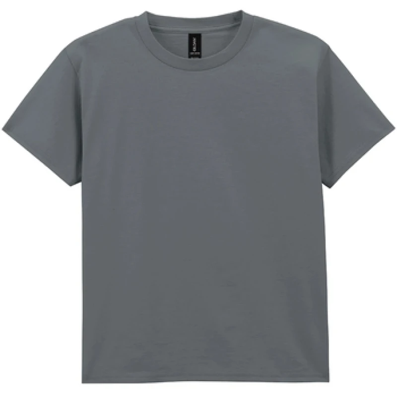 Image of Gildan Cotton Lightweight T-Shirt in Charcoal Size: 9 Years Charcoal Unisex 9 Years