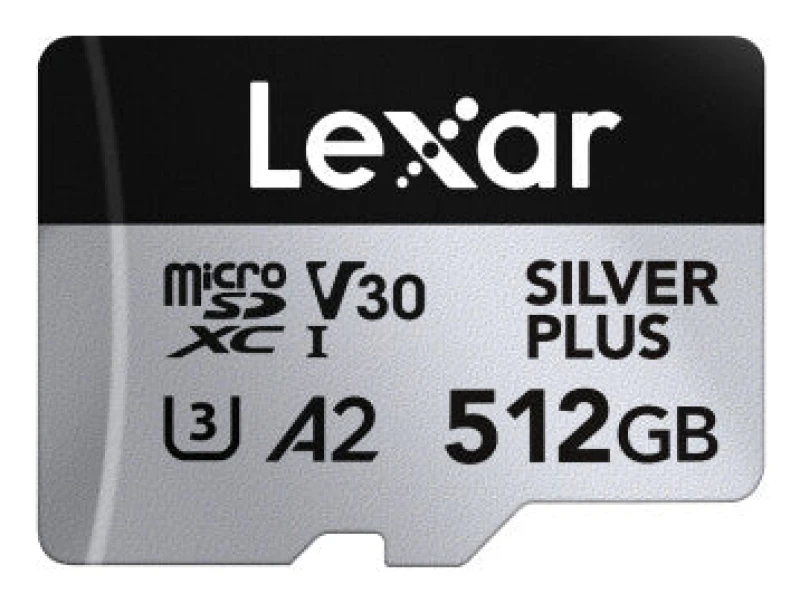 Image of Lexar Lexar Professional SILVER PLUS microSDXC UHS-I Card LMSSIPL512G-BNANG