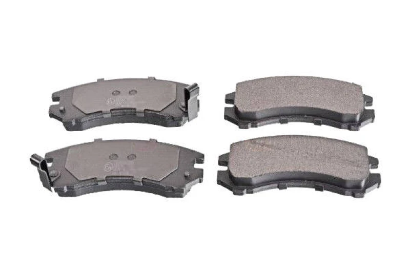 Image of SWAG 33 10 5081 Brake pad set Front Axle, with acoustic wear warning, with anti-squeak plate Brake Pad Set,disc brake (402)