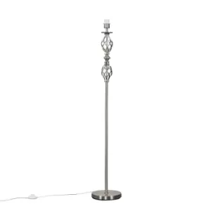 Pembroke Silver Floor Lamp