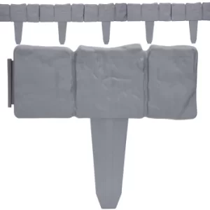 Image of Bed Edging 3Pcs Set Granite Design 7.5m