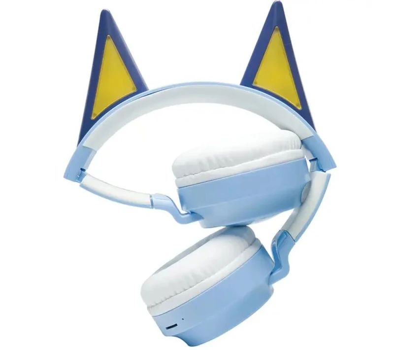 Image of LEXIBOOK 3D Bluey Wireless Bluetooth Kids Headphones - Blue 3380743113388