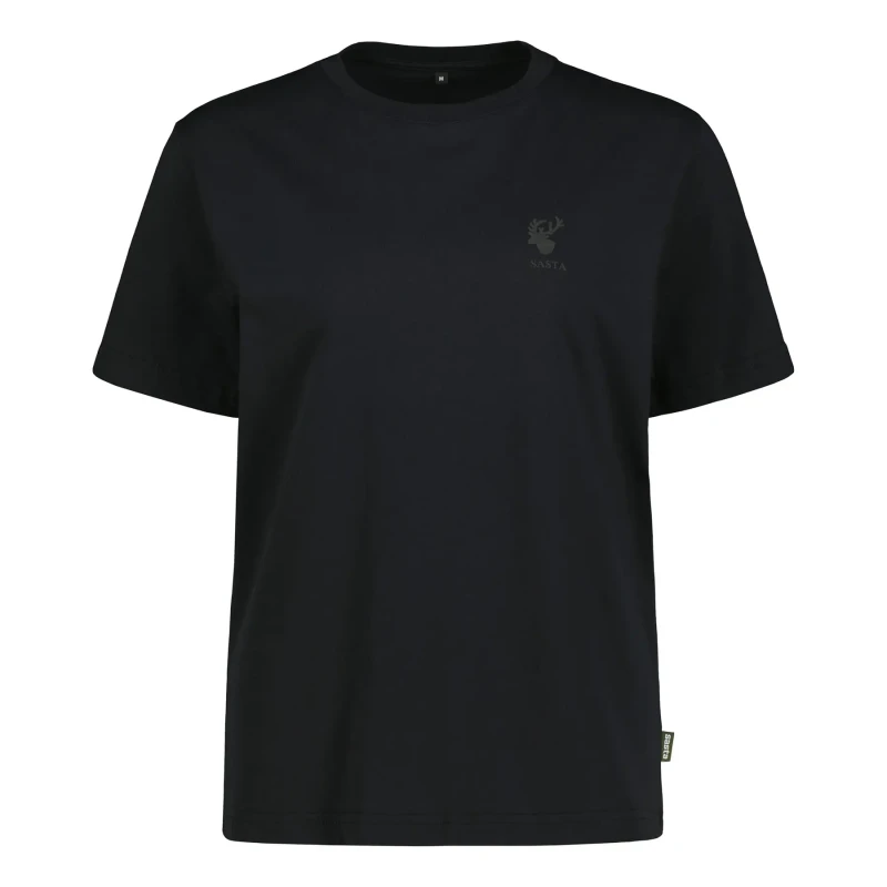 Image of Womens T-Shirt Sasta Small Deer Noir Female 2XL