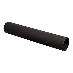 Image of FloPlast WP02B Push-fit Waste Pipe - Black 40mm x 3m