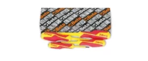 image of Beta Tools 1279MQ/S4 VDE 1000V Insulated Pozidriv - Supadriv Screwdriver Set