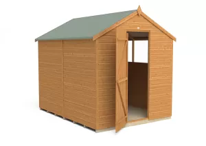 Image of Forest Garden 8 x 6ft Apex Shiplap Dip Treated Shed