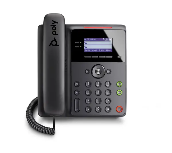 Image of HP POLY Edge B20 IP phone Black 2 lines LCD 82M83AA