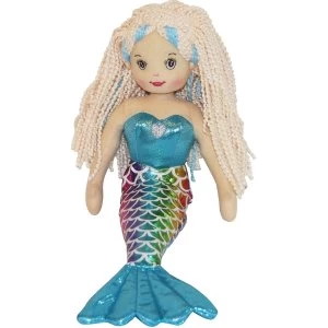 Image of Lucy 18" Mermaid Rag Doll
